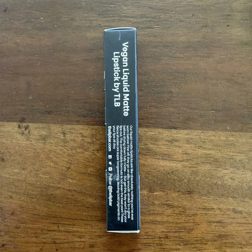 TLB The Lip Bar Nonstop Liquid Matte Lipstick 0.24 fl oz Sealed HOT MAMA